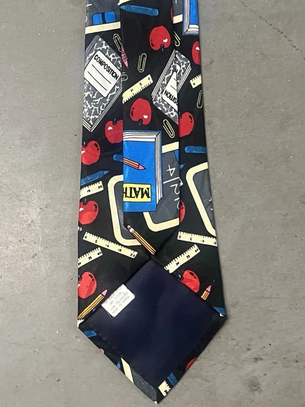 Steve Harris Handmade “Back to School” Mens Tie - NWOT